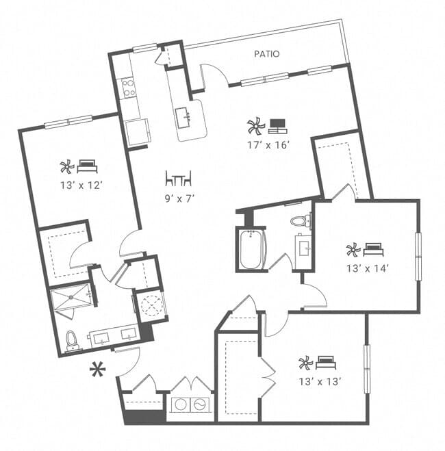 C2 2020 floor plan
