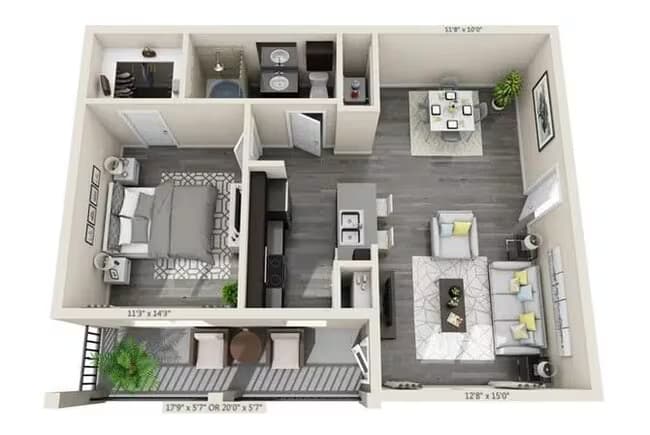 A2 1218 floor plan