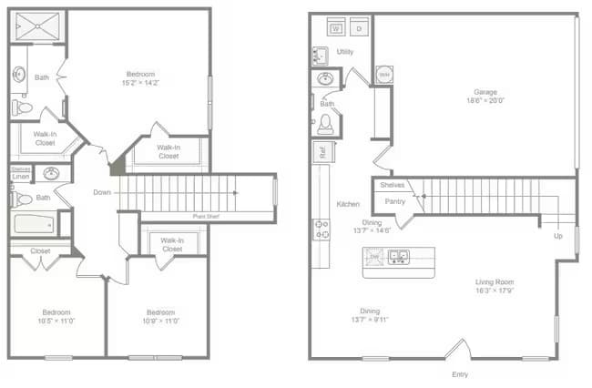 Unit 1403BT 1403BT floor plan