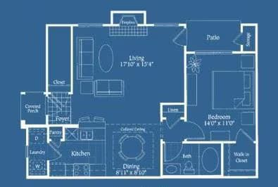 Dallas 2nd Floor floor plan