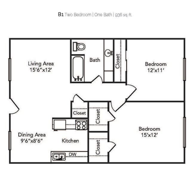 Unit 91F 91F floor plan