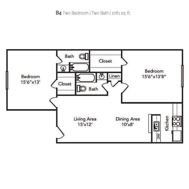 Unit 75A 75A floor plan