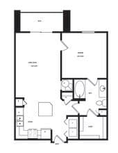 A1 2403 floor plan