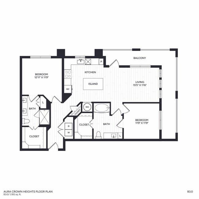 Unit 1061 1061 floor plan