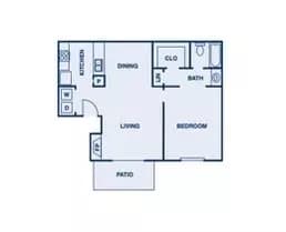 Unit - - floor plan