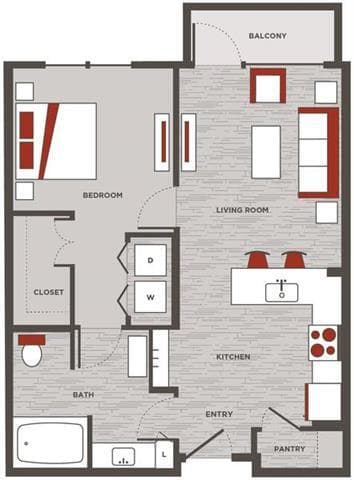Unit 1314 1314 floor plan