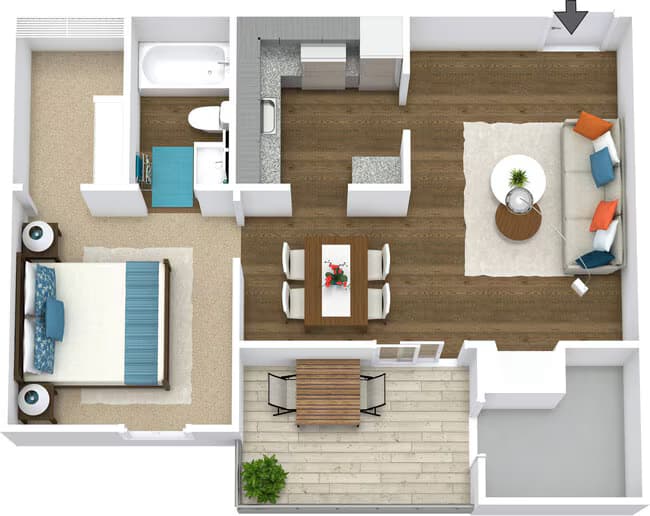 Unit 1109 1109 floor plan