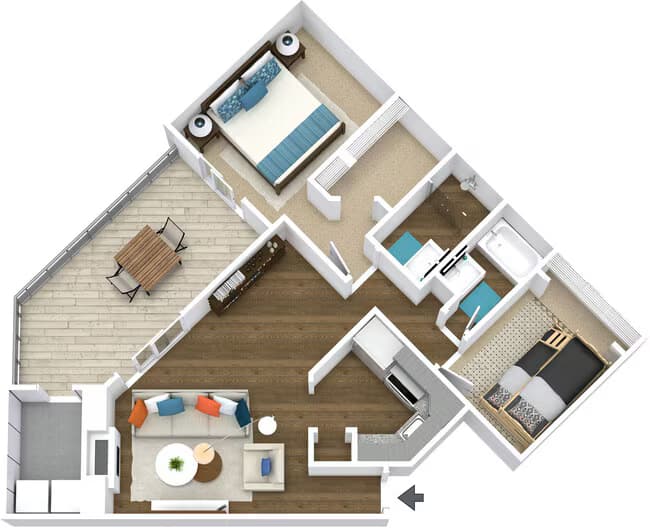 Unit 305 305 floor plan