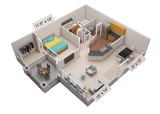 Unit 3047 3047 floor plan