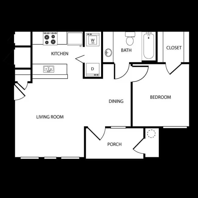 Unit 321 324 floor plan