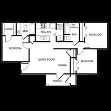 C 3X2 234 floor plan
