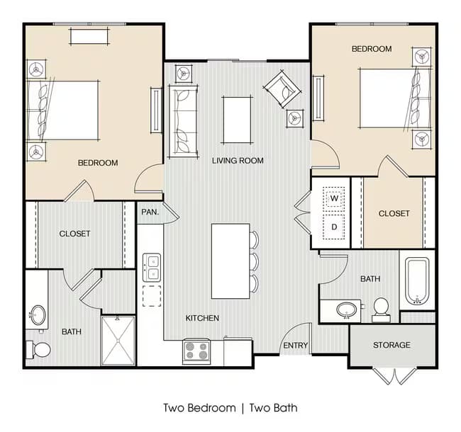 Unit 12733-3301 12733-3301 floor plan