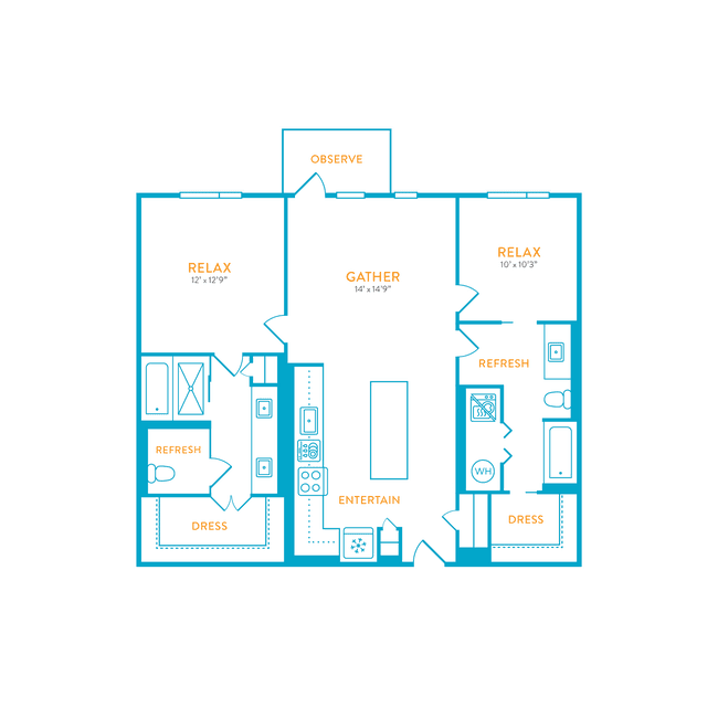 Unit 1218 0703 floor plan