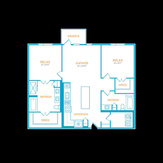 Trinity 1023 floor plan