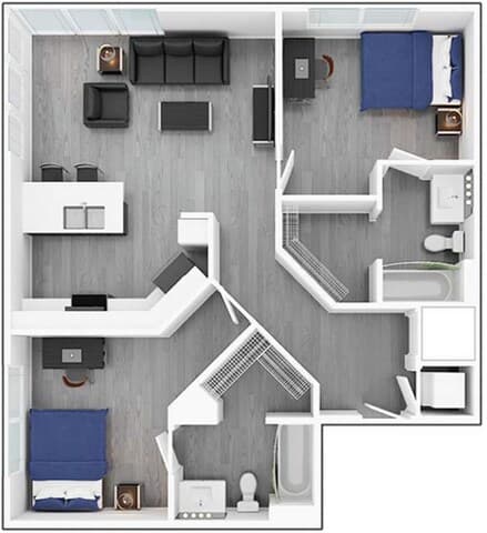 Unit Private Private floor plan