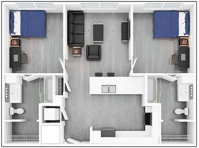 Unit Private Private floor plan