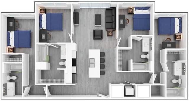 Unit Private Private floor plan