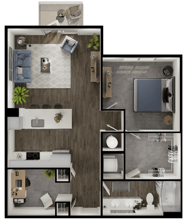 Unit 4304 4304 floor plan