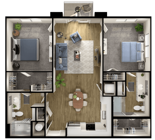 Unit 5200 5200 floor plan