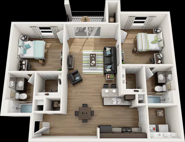 Unit Private Private floor plan