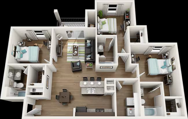 Unit Private Private floor plan
