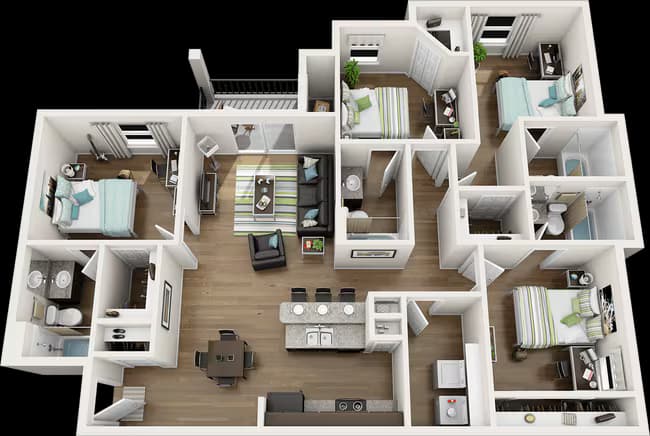 Unit Private Private floor plan