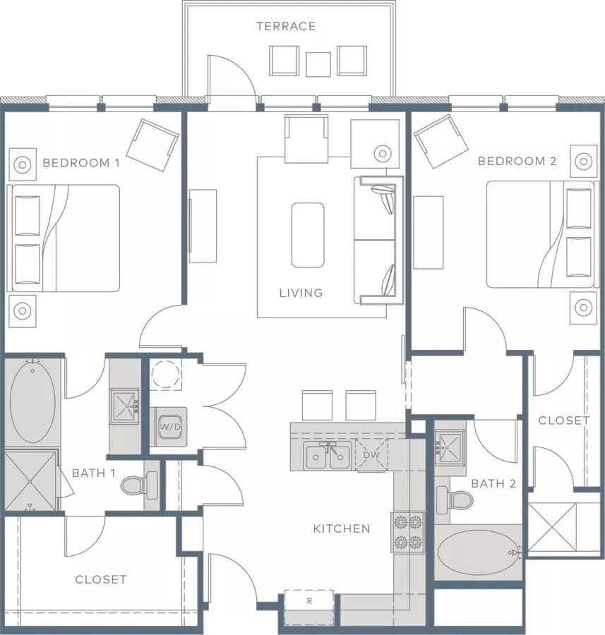 B6.1 205 floor plan