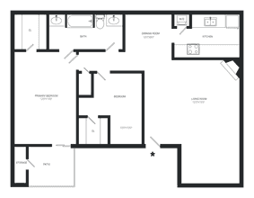 Monroe 00401 floor plan