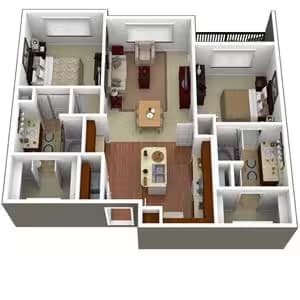 Unit 2923 2923 floor plan
