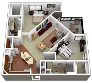 Unit 3432 3432 floor plan