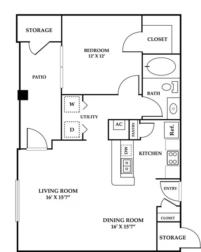 Unit 05-538 05-538 floor plan