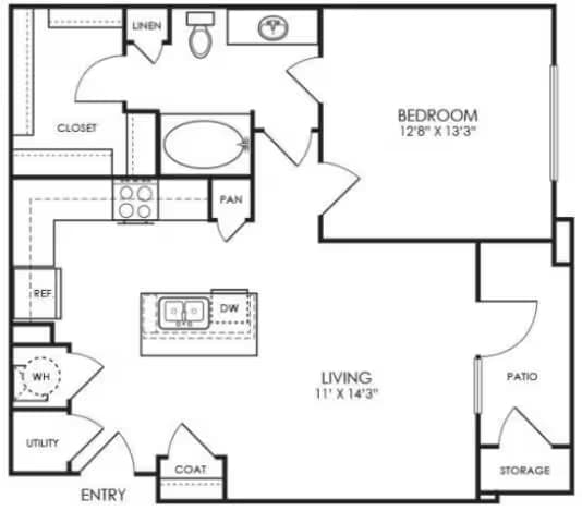 A1 04307 floor plan