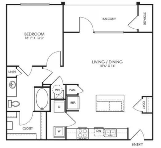 A3 07307 floor plan