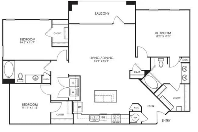 C2a 15307 floor plan