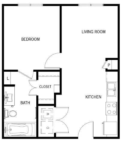 A 1291 floor plan