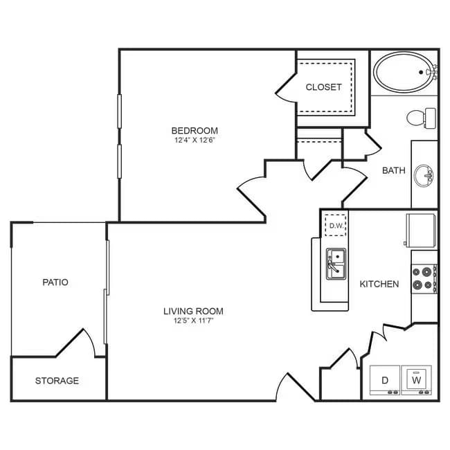 A1 0835 floor plan