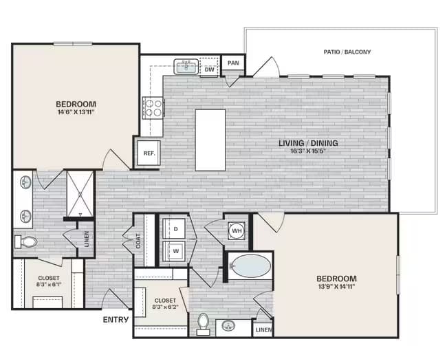 B4 6-6305 floor plan