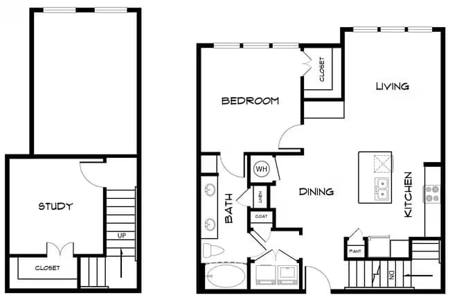 Unit 1458 1427 floor plan