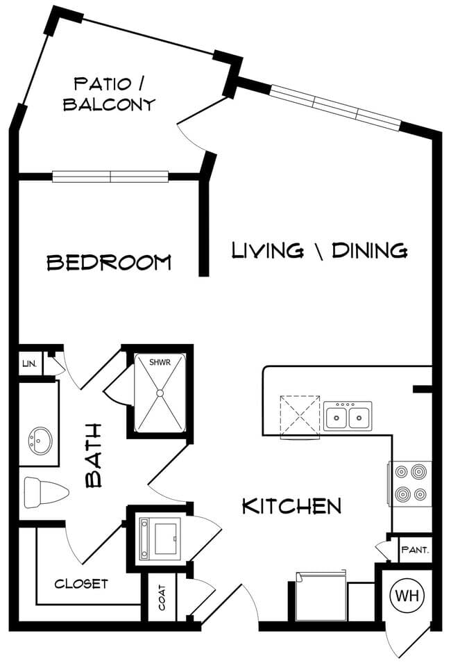 E1 1470 floor plan