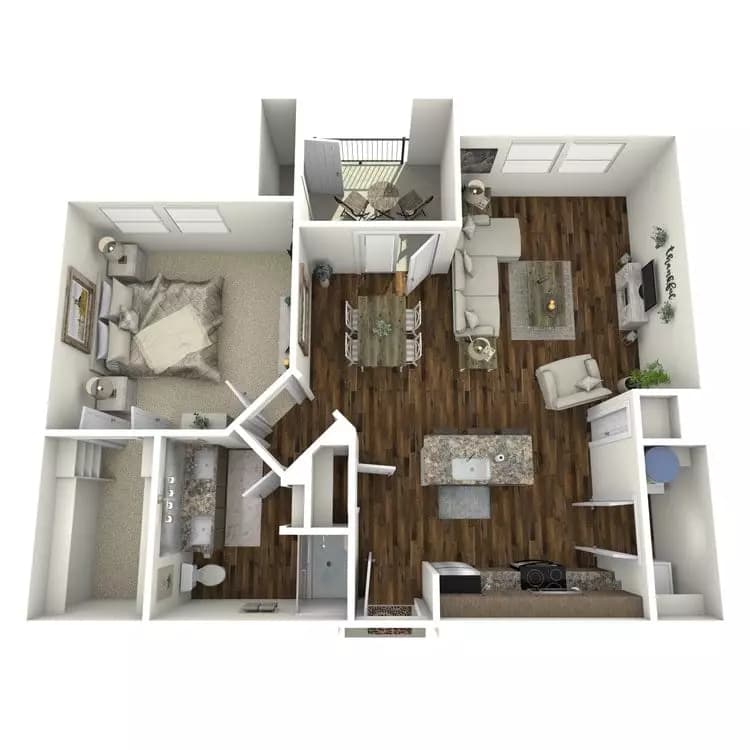 A1 1-1322 floor plan