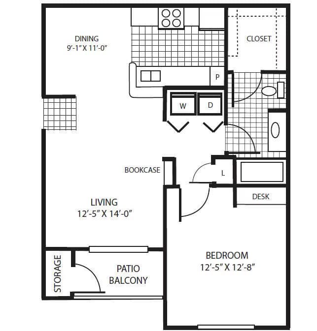 The Davenport 2302 floor plan