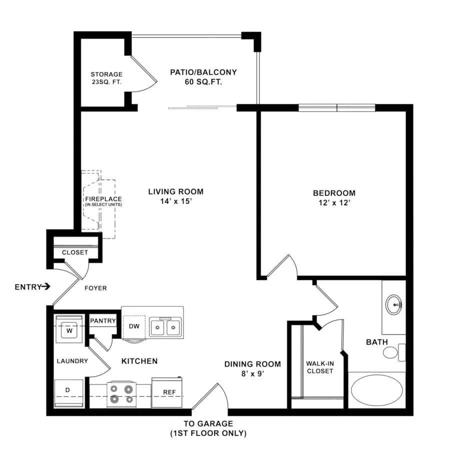 A1 2132 floor plan