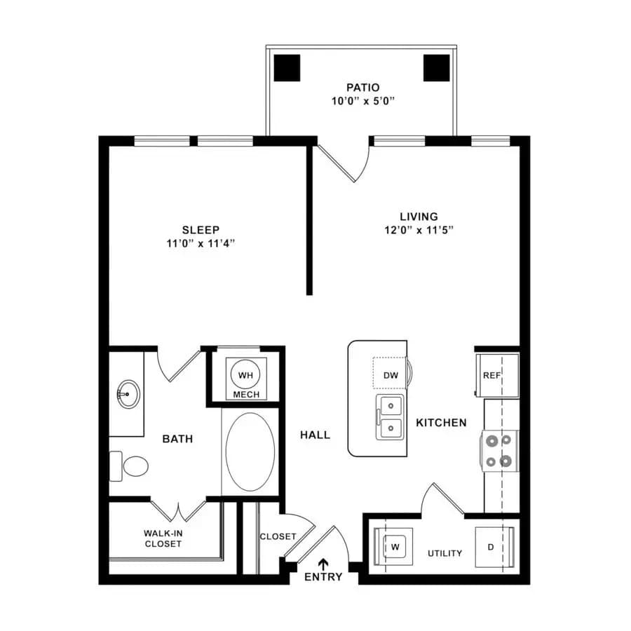 E1 5320 floor plan