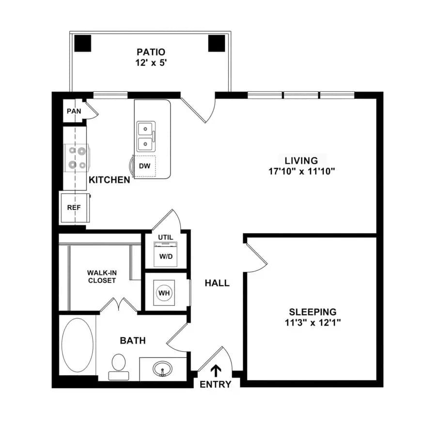A7 1105 floor plan