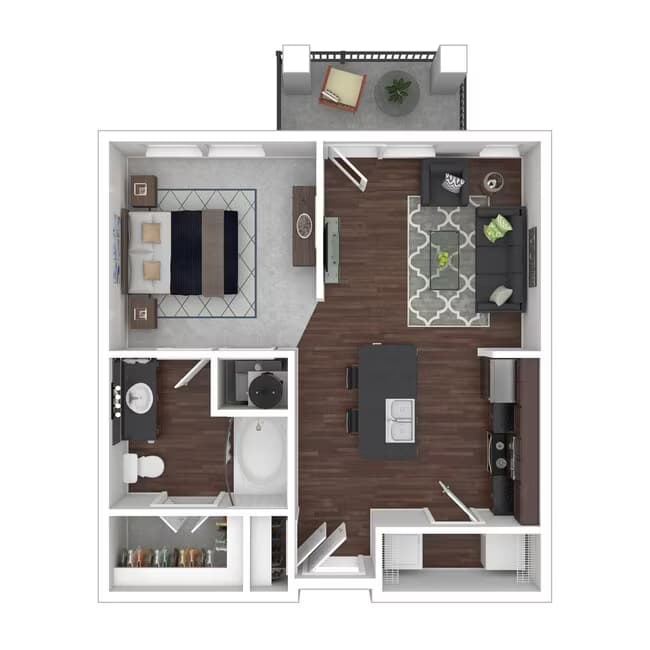 Unit 4211 4111 floor plan