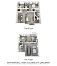 Three Bedroom / Two and a Half Bath Home 13 floor plan