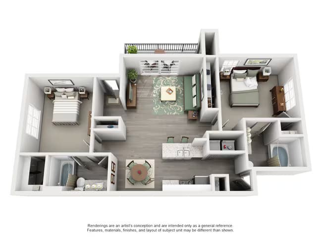 Unit 1331 1331 floor plan