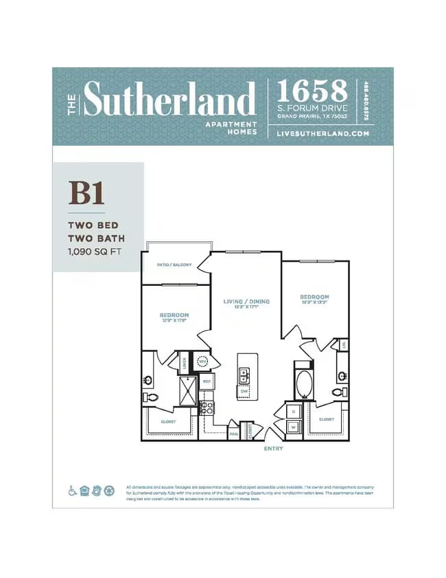 B1 1407 floor plan