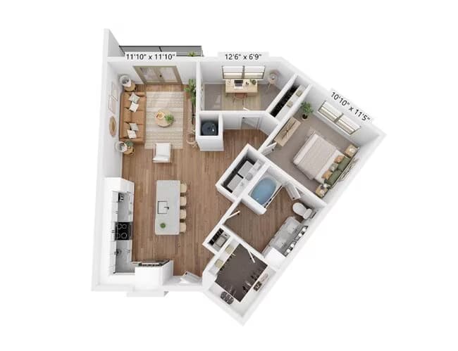 Unit 11015 11015 floor plan
