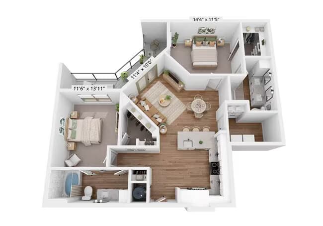 Unit 11072 11072 floor plan